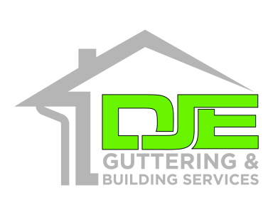 DJE Guttering & Building services - logo - BIrkenshaw gutter repairs